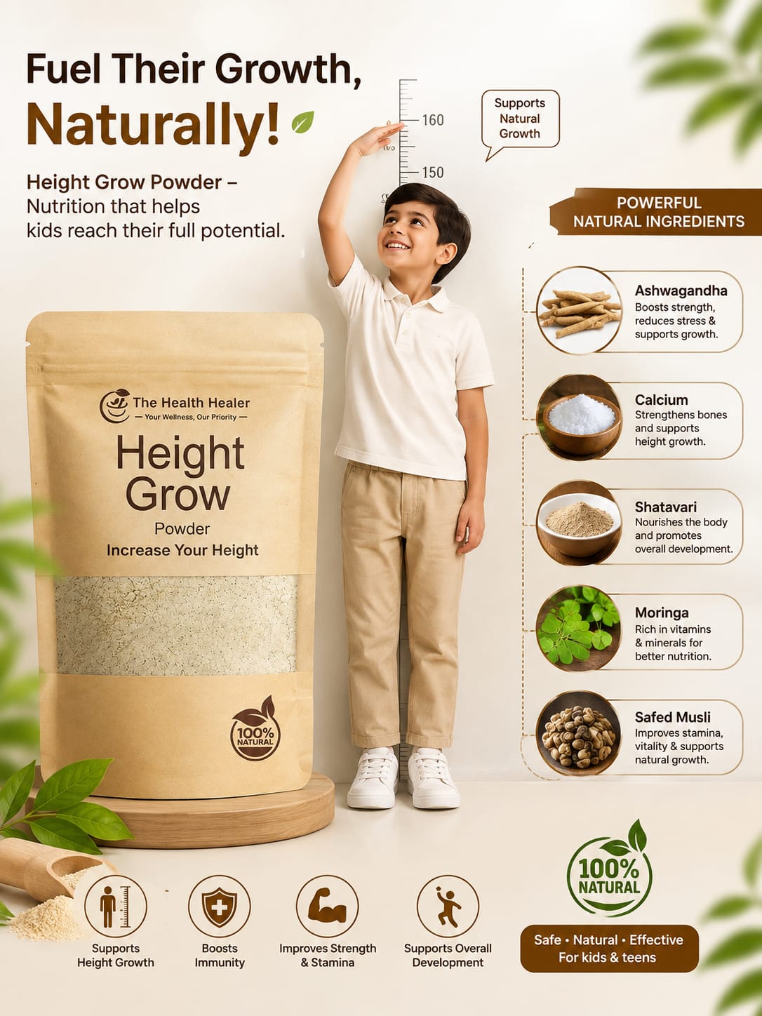 Height Grow Powder – Increase Your Height Naturally