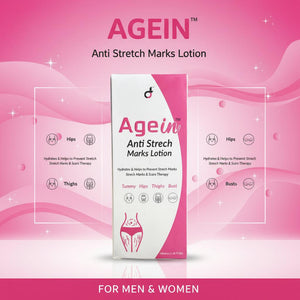 Agein Anti Stretch Marks Lotion – For Men & Women, Suitable for Hips, Thighs & Bust