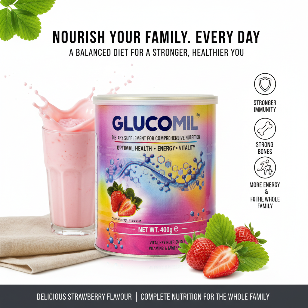 Glucomil Strawberry MalRich