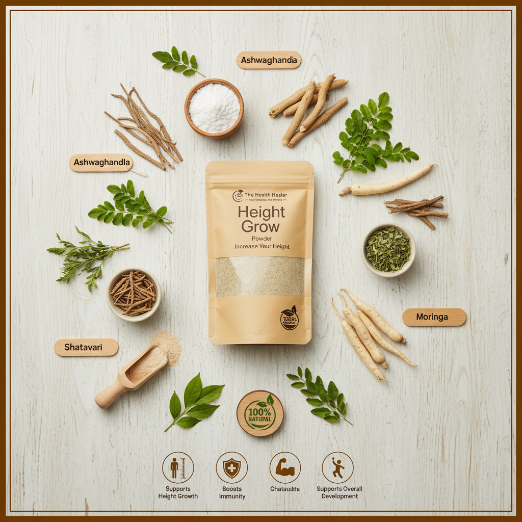 Height Grow Powder – Increase Your Height Naturally
